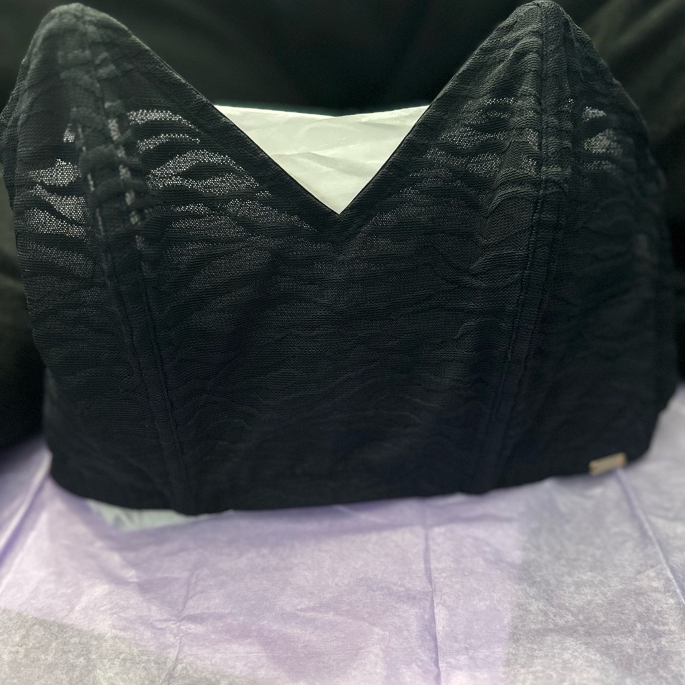 Elegant Black Lace Bralette
